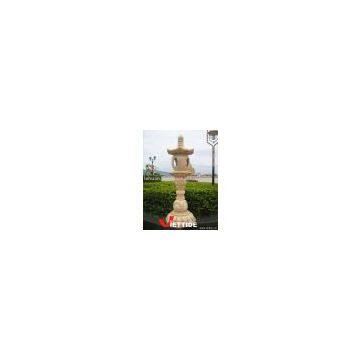 Marble Stone Lantern Sculpture