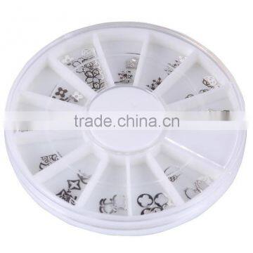 Professional Nail Beauty Art Mix Studs 3D Design Decoration DIY Beauty Stickers Square Punk Rivet Metal Plate photo-2