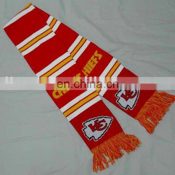 fans knit scarf