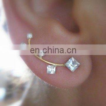 Daisy Ear Sweep Wrap Cuff Earring