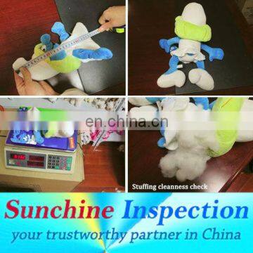 container loading check in yangzhou /plush toy quality control/inspection agent