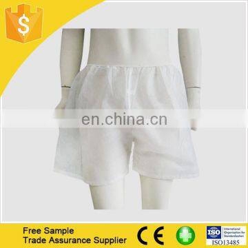Xiantao factory price white disposable nonwoven pants