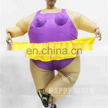 HI CE best selling cheap men's ballet costume inflatable halloween costumes for adults