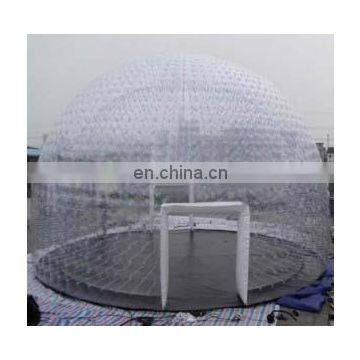 popular airtight clear dome tent with ground sheet