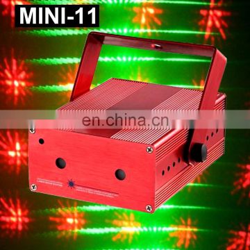 Hot Selling Christmas MINI-11 5W Mini Firefly and One Dimension Effects Laser Light