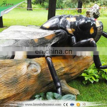 KAWAH Outdoor animatronic Simulation Life Size Insect Models For Sale