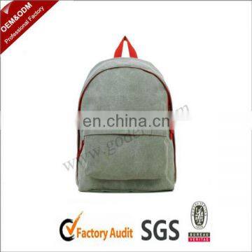 Plain durable rucksack for promotion