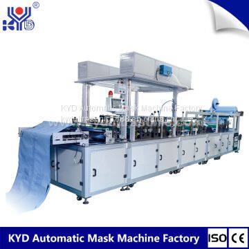 KYD New Brand High Quality Hot Sale Automatic Disposable Medical Gowns Making Machine With Ultrasonic