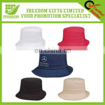 100% Cotton Logo Branded Cheap Bucket Hat