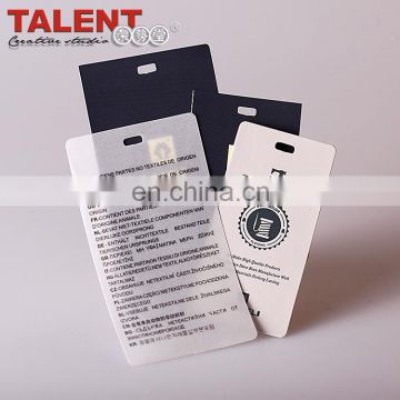 Custom logo label clothing tag with best price