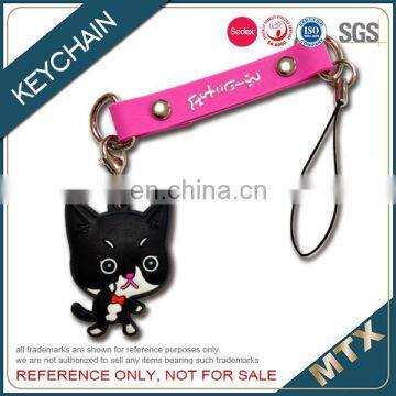 3D design soft PVC keychain facotry