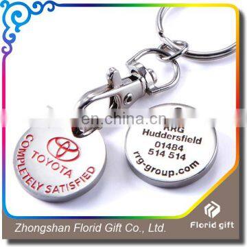 Bulk Cheap Debossed Branding Trolley Coin Key Holder photo-4