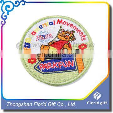 Wholesale Custom Machine Embroidery Badge Woven Patch