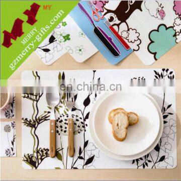 Promotional gifts custom silicone place mat for kid