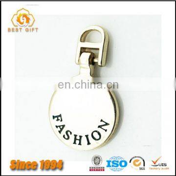 Guangdong Factory Wholesale Custom Garment Accessories Jacket Metal Logo Zipper Pulls photo-3