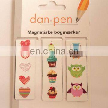 Asian -China paper magnetic bookmarks,fancy bookmarks,recyled bookmarks