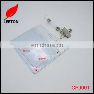 Plastic Name Badge Holder