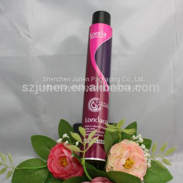 OEM Aluminum Hair Color Cream Packaging Tube