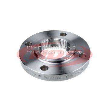 BS4504 PN16 Carbon Steel Welded Neck Threaded Flange photo-4
