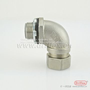 Driflex brass electrical conduit elbow 90 degree