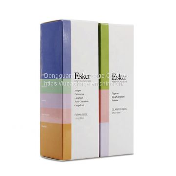 Custom rectangular cosmetic paper box packaging,coated paper packing box for nutritive skin care product