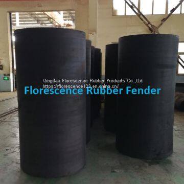 Marine tugboat cylindrical rubber fender