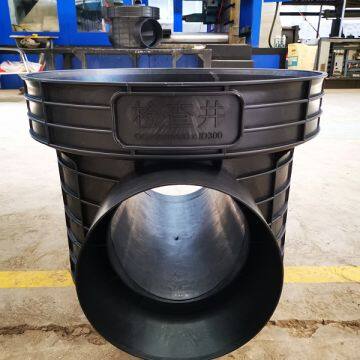 Municipal Drainage Anti Aging Plastic Two Way Inspection Well photo-2
