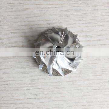 GT15-25 436131-0019 36.78/52.19mm 6+6 Blades Performance Milling/aluminum 2618/billet Compressor Wheel for 709836/727461/709835