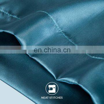 Distinctive Couple Matching 100% Polyester Home Comfortable Breathable Silky Smooth Satin Pillowcase In Bulk photo-6