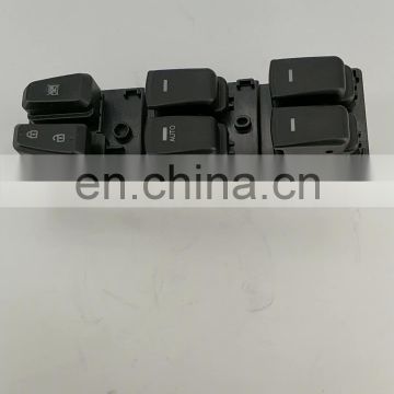 Left Window Switch ABS Electric Window Switch Panel for Hyundai Sonata 2011-2014 OEM 93570-3S000 935703S000