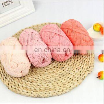 Free sample 2018 Eco friendly cotton yarn organic open end cotton blended knitting yarn Space dye cotton yarn for knitting