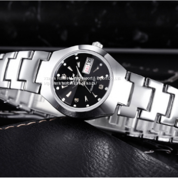 Wholesale Women's Watch Automatic Black Dial Steel/Tungsten Date photo-4