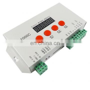 K1000C DC5-24V RGB 2048 Pixels Controller Control TM1804/LPD6803/DMX512/WS2812