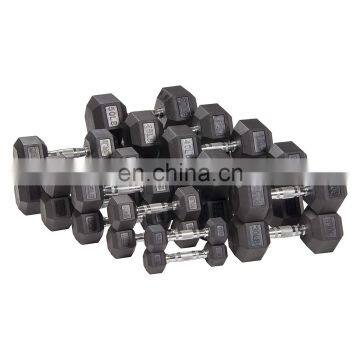 Harbour Good Quality Rubber Dumbell Set Hex Dumbbell