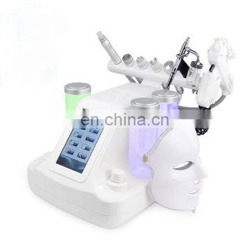 8 in 1 Facial Hydrodermabrasion Deep Cleaner Salon Aqua Peeling Machine With Mesotherapy Gun