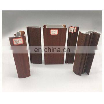 Wood Grain Powder Coating Aluminum Channel Aluminium Profile Cover photo-2