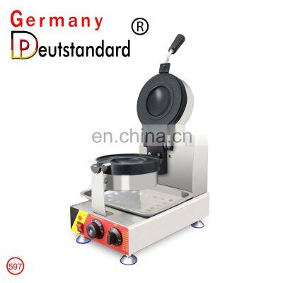 Deutstandard Snack Machine Burger Ice Cream Oven Waffle Bowl Maker