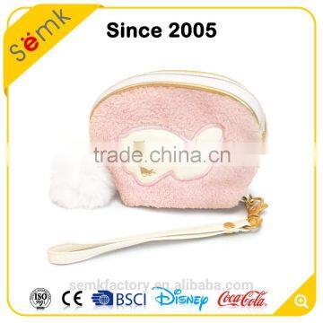 Semk Factory Wholesale Directly Rose Red Lady Custom Small Mini Cosmetic Bag photo-3