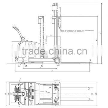 Electric Reach Stacker photo-2