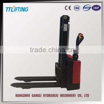 1t, 1.5t walking side Electric Stacker