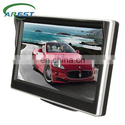 Universal 5 Inch TFT LCD Display Car Monitor Rear View Backup Reverse Mirror Monitor Car DVD Screen Monitor Auto TV