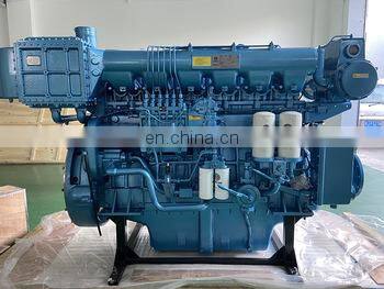 Original 6 Cylinder WHM6160C450-2 Weichai Marine Diesel Motor photo-2
