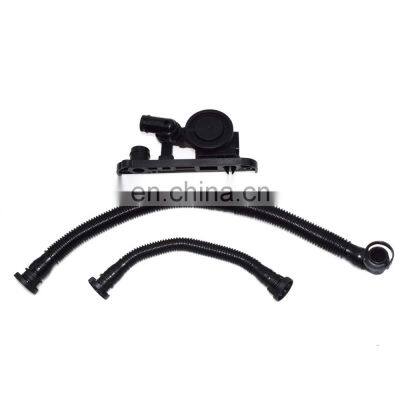 Free Shipping!NEW Breather PCV Valve & HOSE 06F129101N FOR Audi A3 2.0 TFSI TT VW Mk5 Mk6 Golf