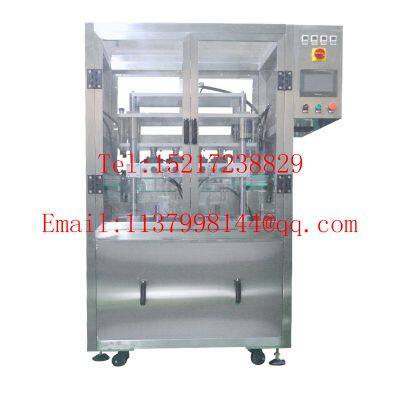 Hot sale low price of food/beverage/spices/health products glass bottle/jar automatic straight liner vacuum capping machine