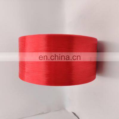Factory Dope Dyed Nylon 6 FDY Filament Yarn Bright for Webbing, Rope and Net