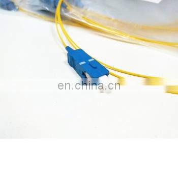 FTTH OEM 1.0Meter G.657B3 Bending insensitive  Fiber Optic Pigtail  SC/UPC Single mode SM 9/125 G.657B3 Fiber Optic Pigtail