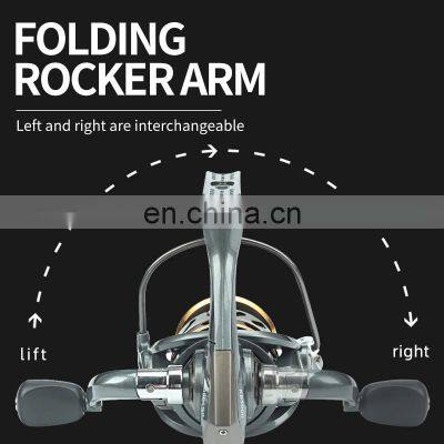 New Arrival 12+1BB 1000-7000 5.2:1 Gear Ratio Metal Spool Large Braking Force System Spinning Fishing Reel photo-5