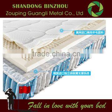China manufacturer Latex mattress for macy mattress