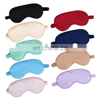 Soft Breathable Silk Eye Mask Sleep with Custom Logo