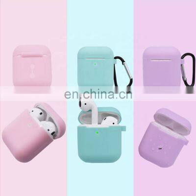 Multi Color Optional Silicone Wireless Earphone Storage Silicone Earphone Case photo-5